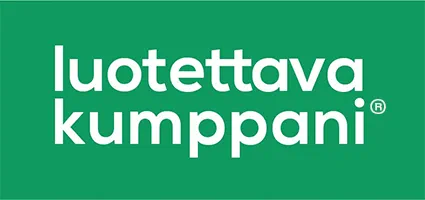 Luotettava Kumppani -logo